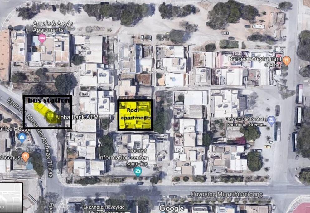 Rodi Apartments 1 Kamári Екстериор снимка